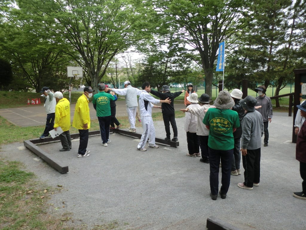 湖北台中央公園うんどう教室