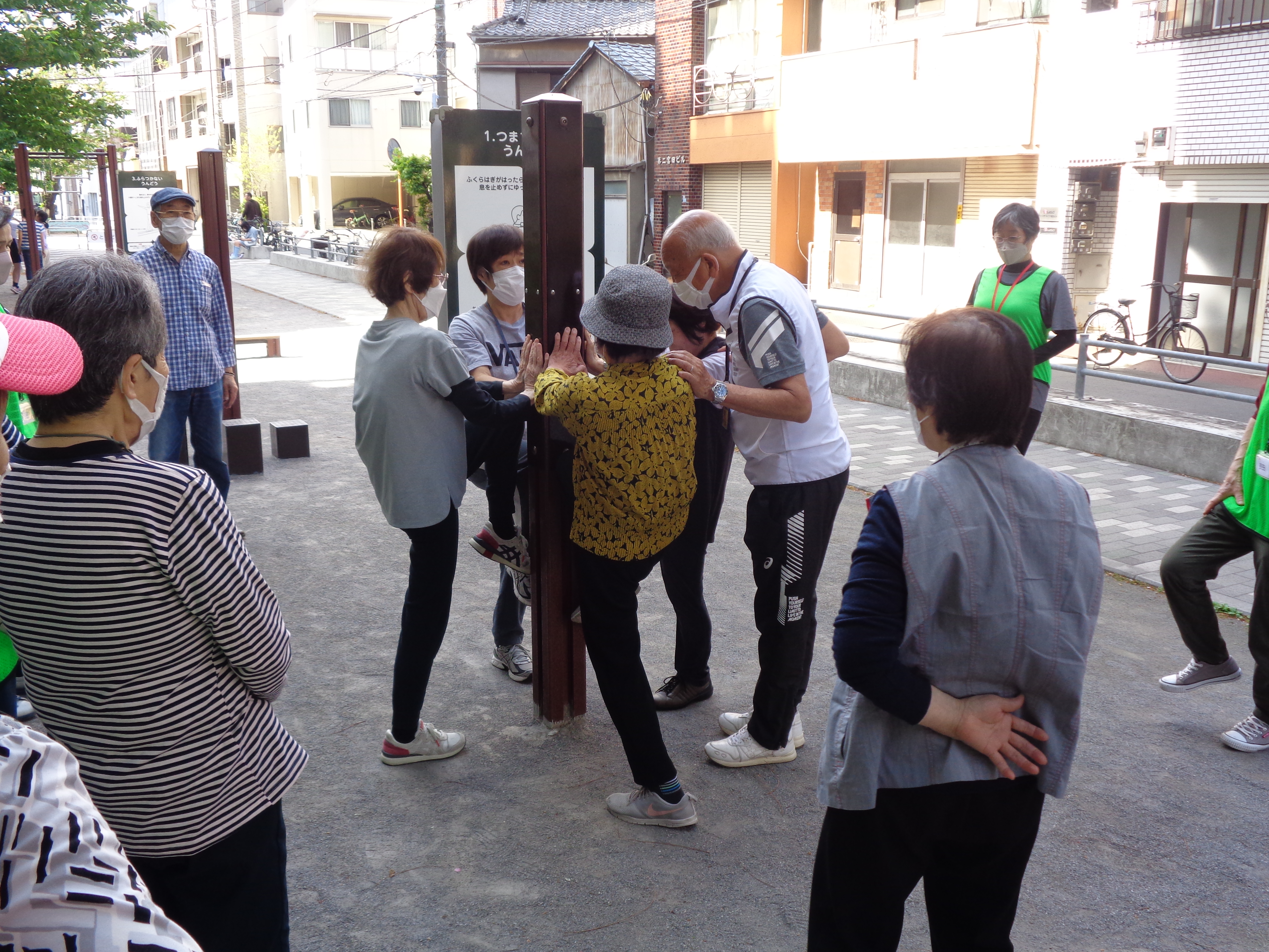 山谷堀公園うんどう教室