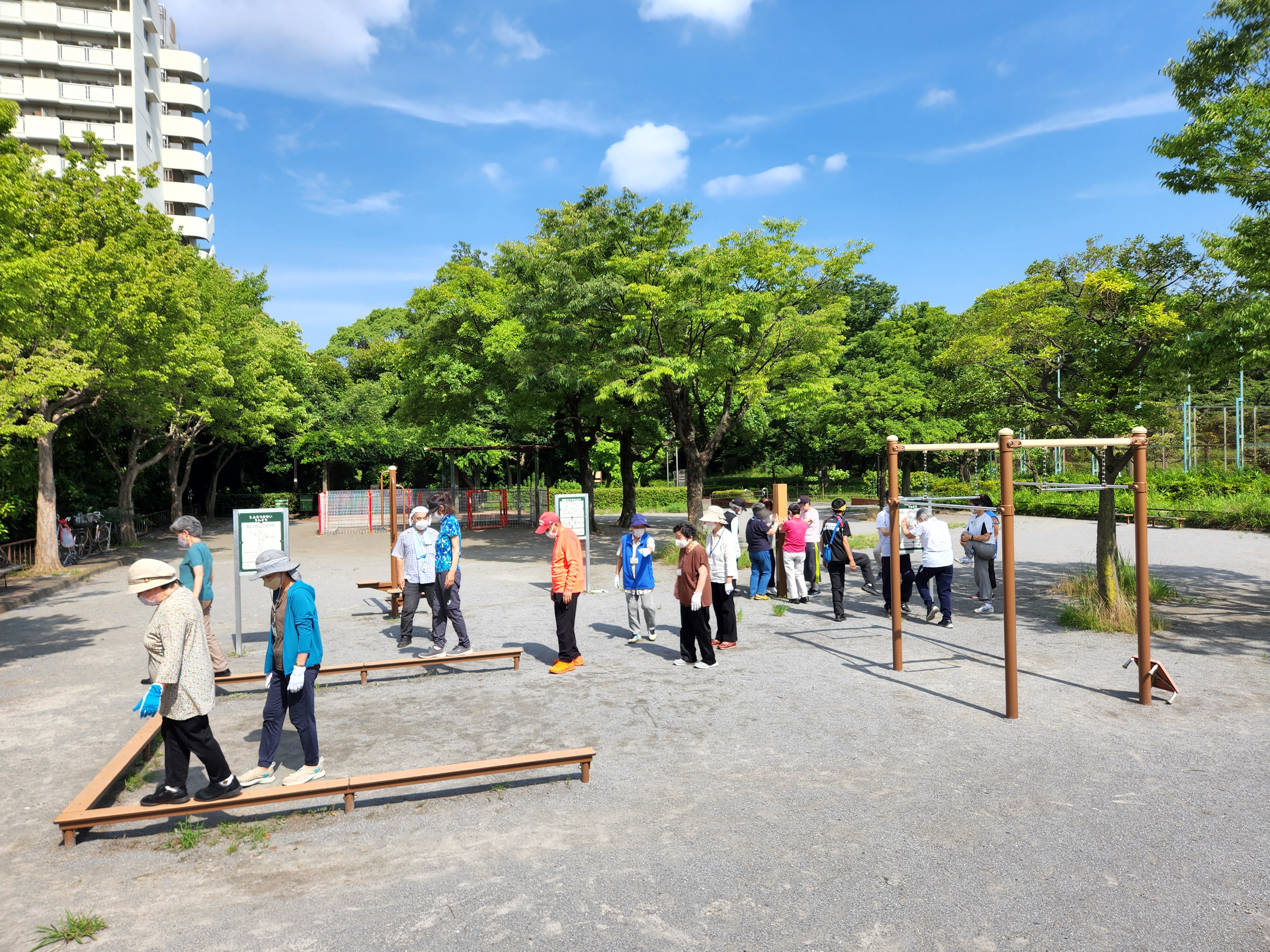 八潮公園うんどう教室