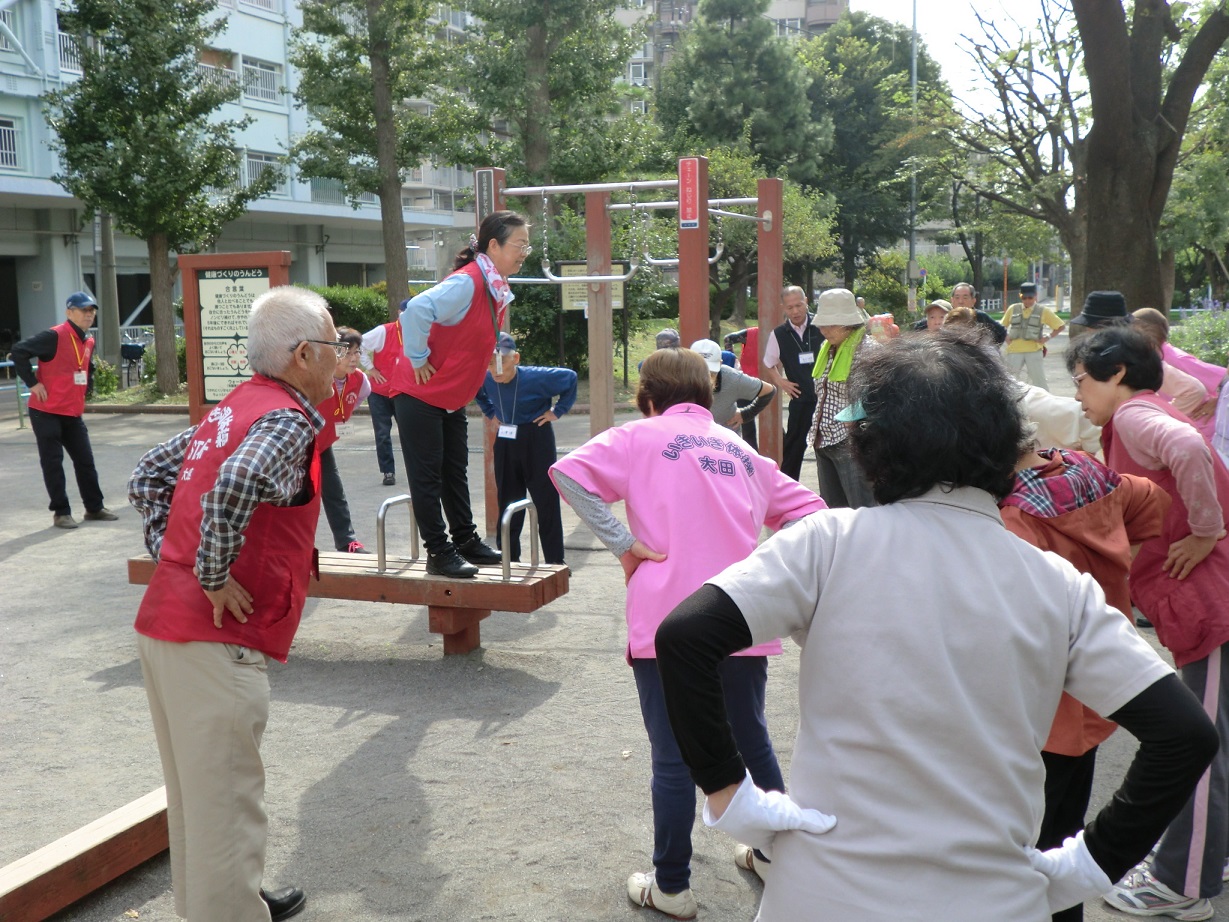 矢口二丁目公園うんどう教室