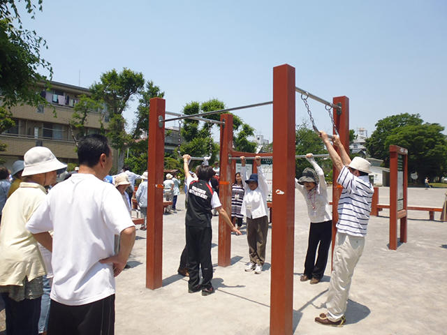 お花茶屋公園うんどう教室